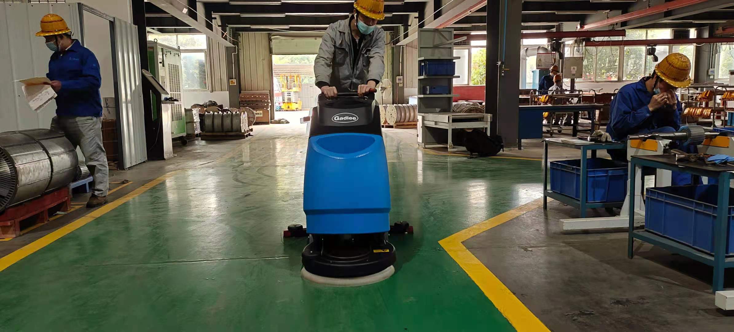 工廠車(chē)間地面太臟怎么處理